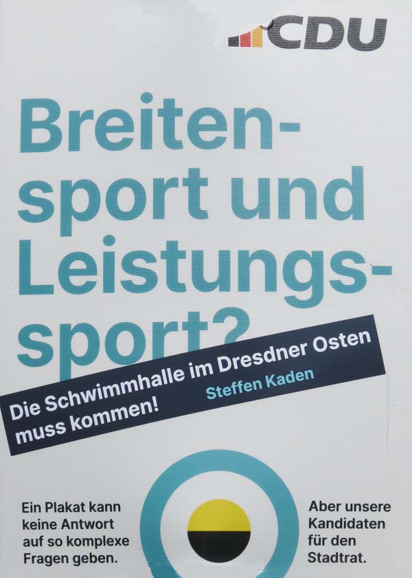 CDU - Breitensport und Leistungssport?