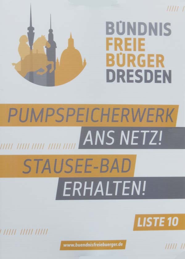 Freie Bürger: Pumpspeicherwerk ans Netz!