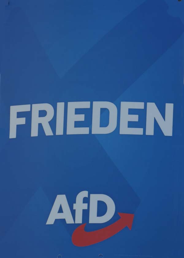 AfD - Frieden