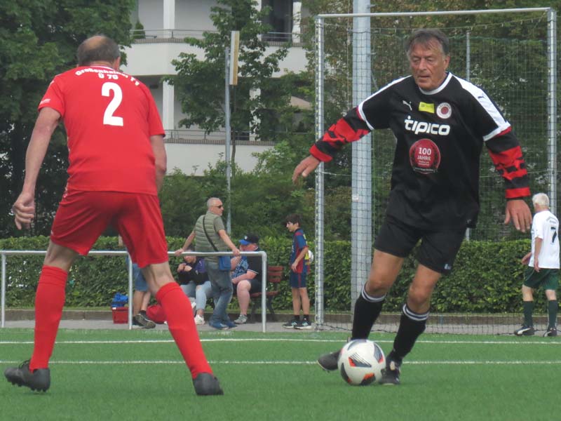 Hartmut Wohlrabe im Spiel DSC – Großenhain (0:0) am 10.5.2024